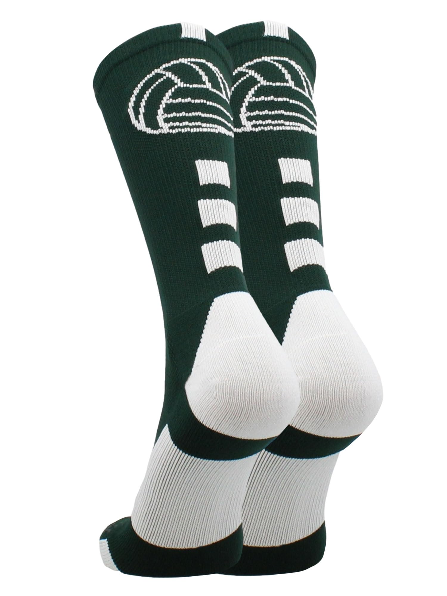 MadSportsStuff Volleyball Socks for Women, Girls & Teens - Crew Length Athletic Socks for Volleyball Players | Perfect Volleyball Accessories & Gifts for Training, Games & Team Sports