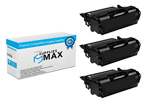Remanufactured Lexmark T520/T520DN/T520N/T522/T522DN/T522N/X520/X522 TAA-Compliant Toner Cartridge (3-Pack, 20,000 Page Yield) - 12A3360_3PK | High-Quality Replacement for Office & Home Printing
