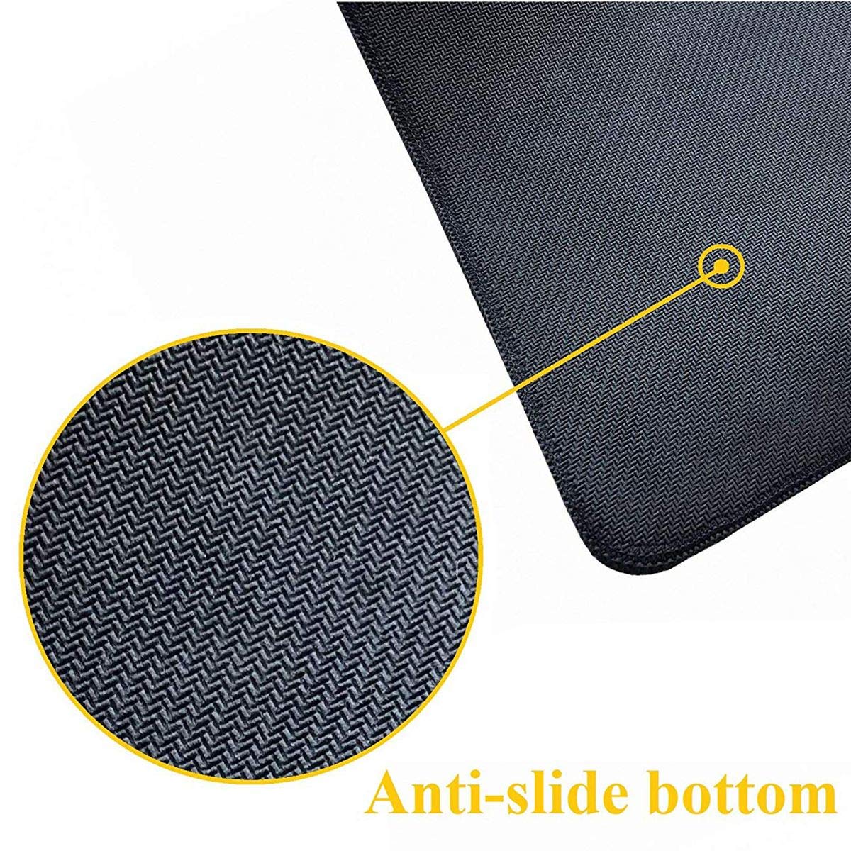 Large Gaming Mouse Pad - Extended Size Non-Slip Rubber Base Desk Mat for PC, Laptop & Computer | Perfect for Gaming, Office Work & Home Use