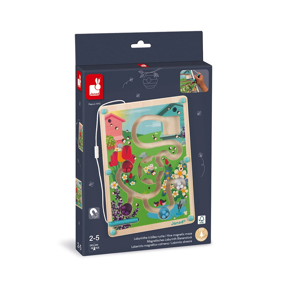 Hive Magnetic Maze Game - Fun & Educational STEM Toy for Kids - Perfect for Travel, Classroom & Indoor Play