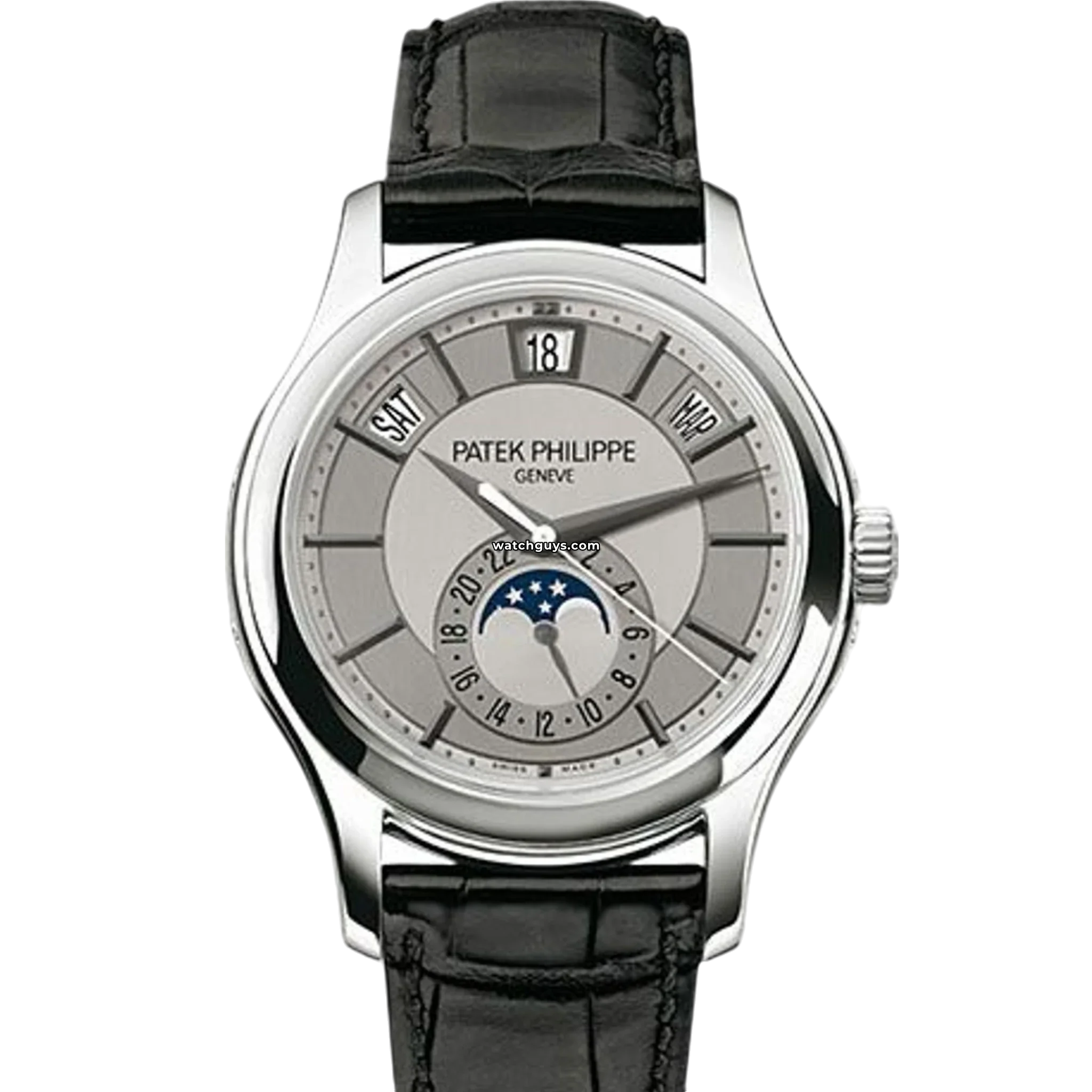 Patek Philippe Annual Calendar 5205G-001 Luxury Men's Watch - Perfect for Business Meetings & Formal Events