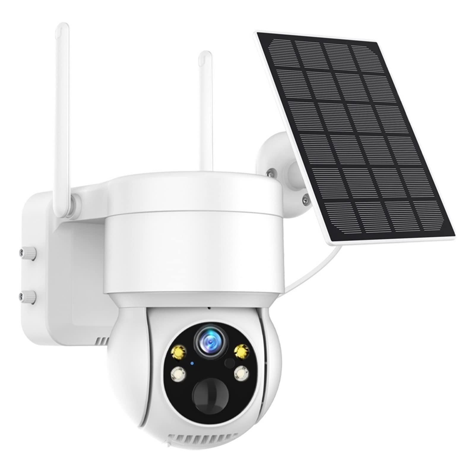 4K Solar Security Camera Outdoor - 8MP WiFi Surveillance with 7800mAh Battery for Home Protection