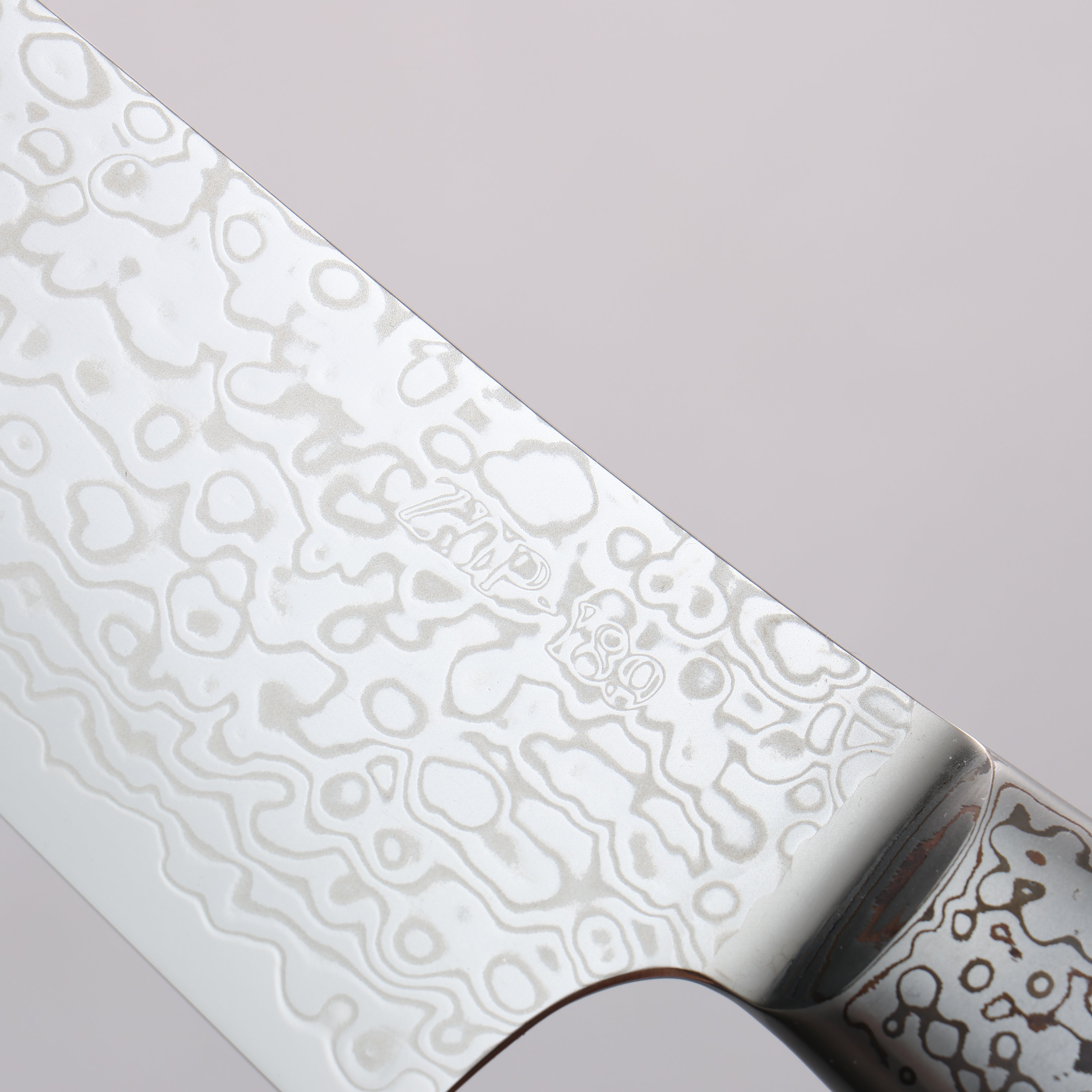 Premium Kajin ZDP-189 Damascus Steel Santoku Knife 165mm - Corian Handle with Turquoise Inlay - Japanese Kitchen Knife for Slicing, Dicing & Chopping Vegetables, Meat & Fish - Perfect Gift for Chefs & Cooking Enthusiasts