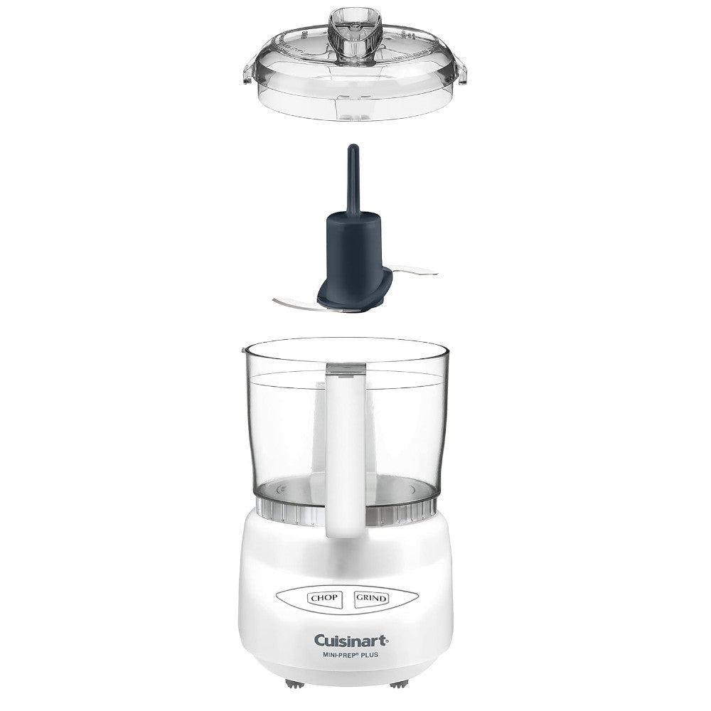 Cuisinart DLC-2AC Mini Prep Plus Food Processor - Compact & Powerful for Chopping, Slicing & Pureeing - Perfect for Small Kitchens & Quick Meal Prep