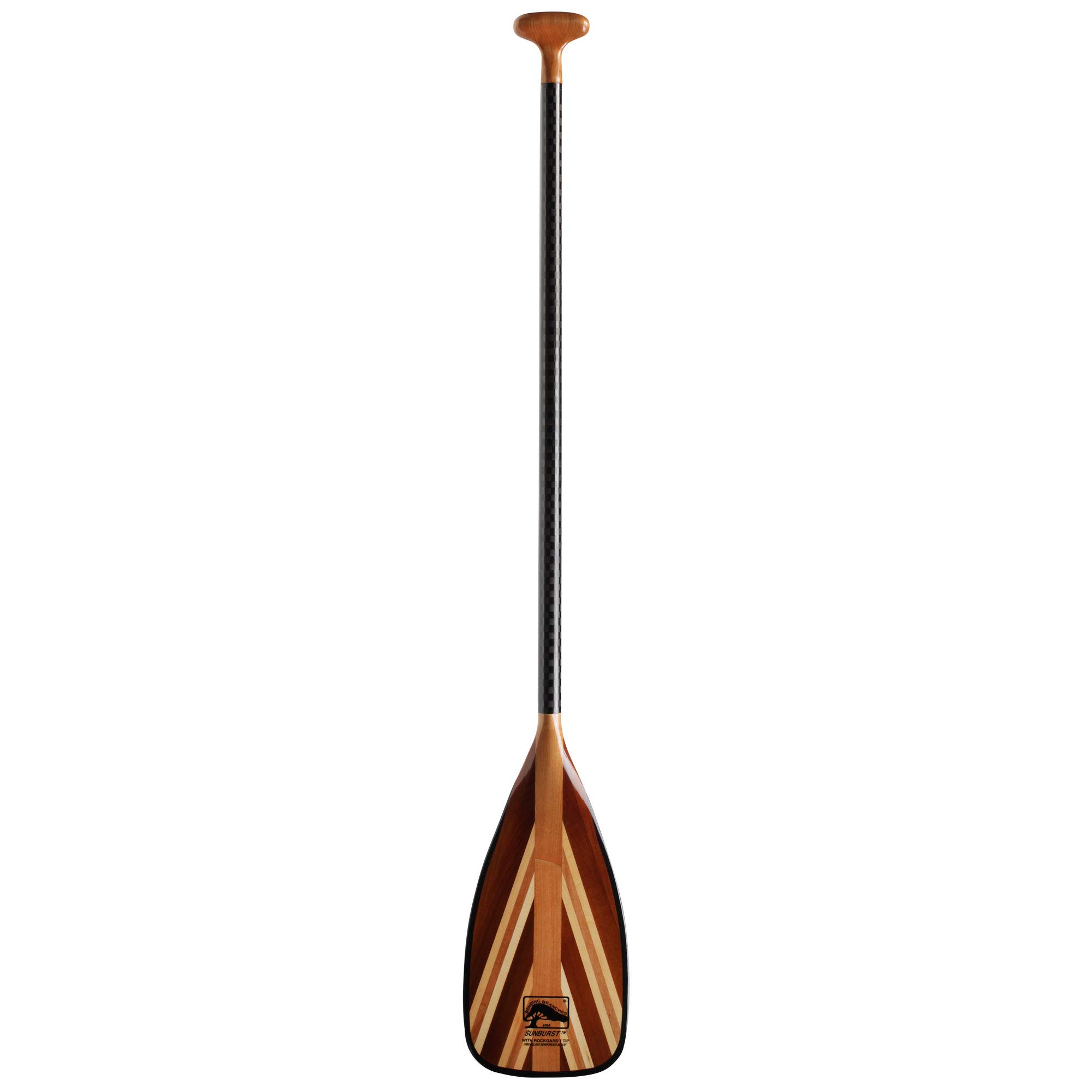 Bending Branches Sunburst 11 Canoe 1-Piece Paddle - Premium Wood Canoe Paddle for Kayaking, Fishing & Outdoor Adventures - Lightweight & Durable for Lakes, Rivers & Calm Waters