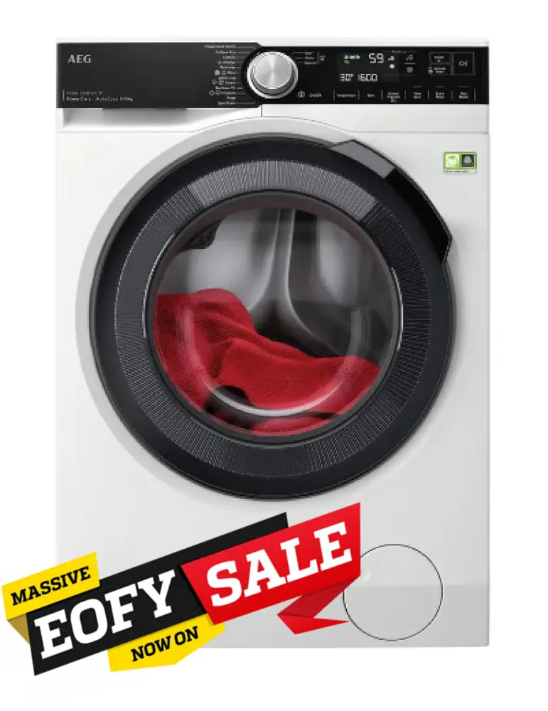 AEG LF9516O8Q 10kg 9000 Series Front Load Washing Machine - Energy Efficient, Quiet Operation for Home & Laundry Room - Perfect for Apartments & Large Families