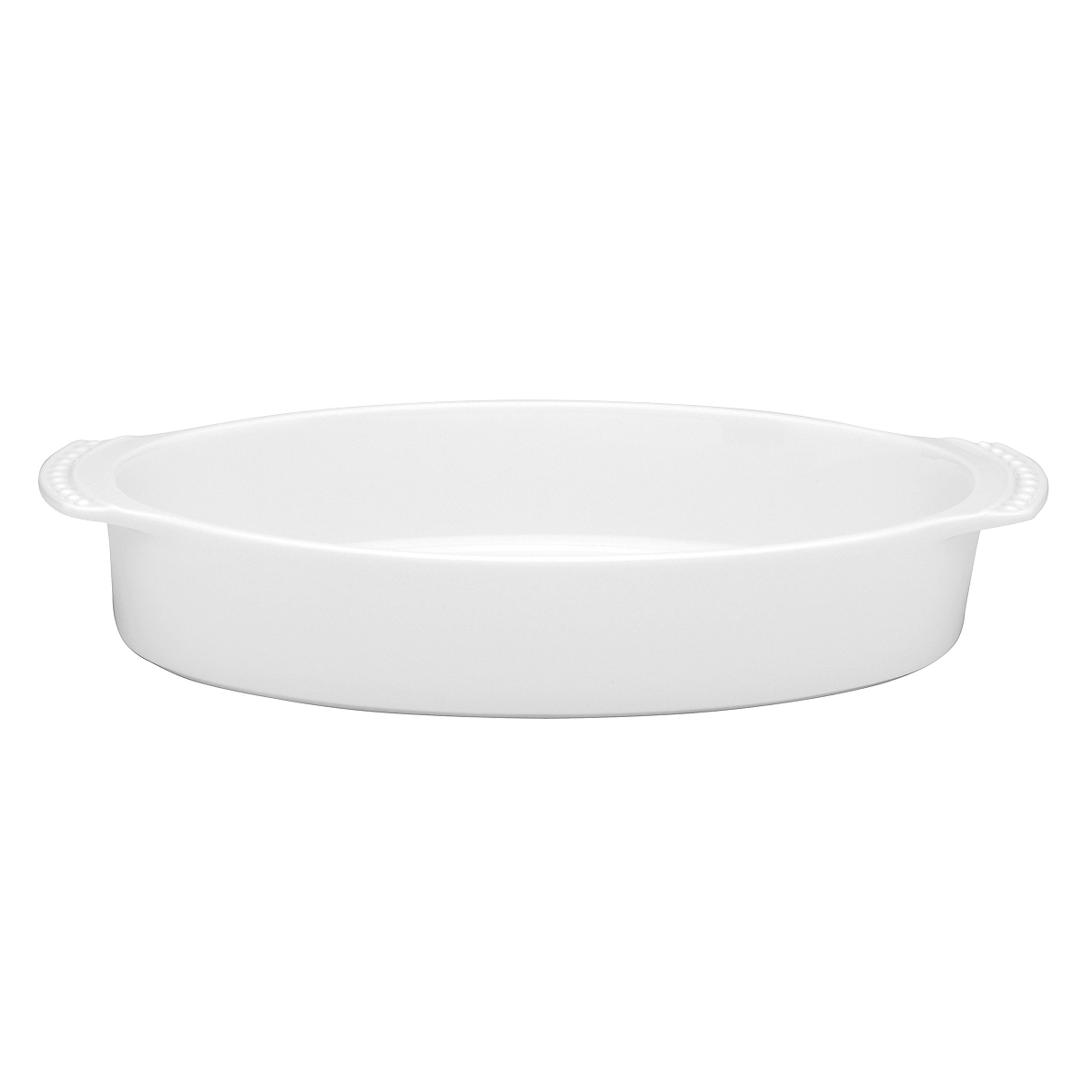 Gorham Oval Baker Small - Premium Ceramic Baking Dish for Food & Wine - Perfect for Casseroles, Desserts, and Entertaining