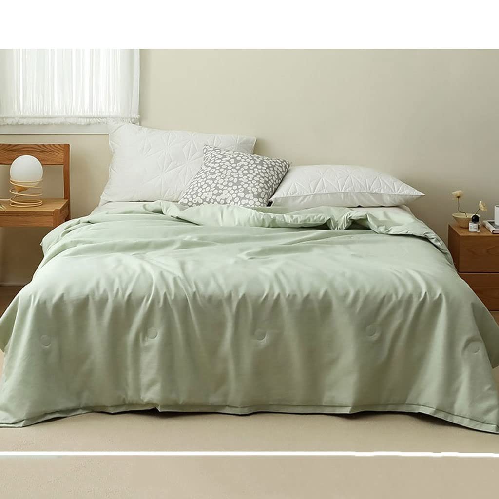 Breathable Lycra Tencel Cooling Comforter - Summer Air Conditioning Blanket with Technical Fabric (150x200cm, Black) | Perfect for Hot Sleepers, Bedroom Cooling & Temperature Regulation