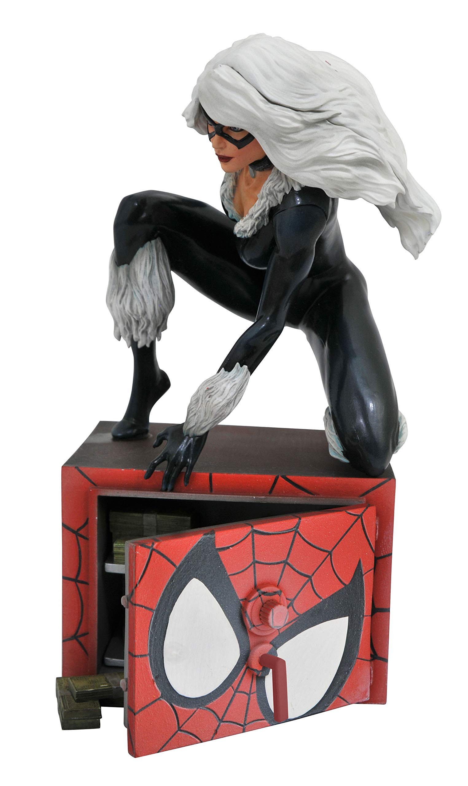 Marvel Black Cat PVC Figure by Diamond Select Toys - Premium Collectible Statue for Superhero Fans & Marvel Collectors | Perfect for Display, Gifts, and Home Decor