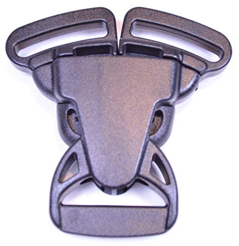 Split Release Buckle for Webbing & Paracord - Heavy Duty Backpack Hardware - Ideal for Outdoor Gear, Tactical Slings & Hiking Accessories