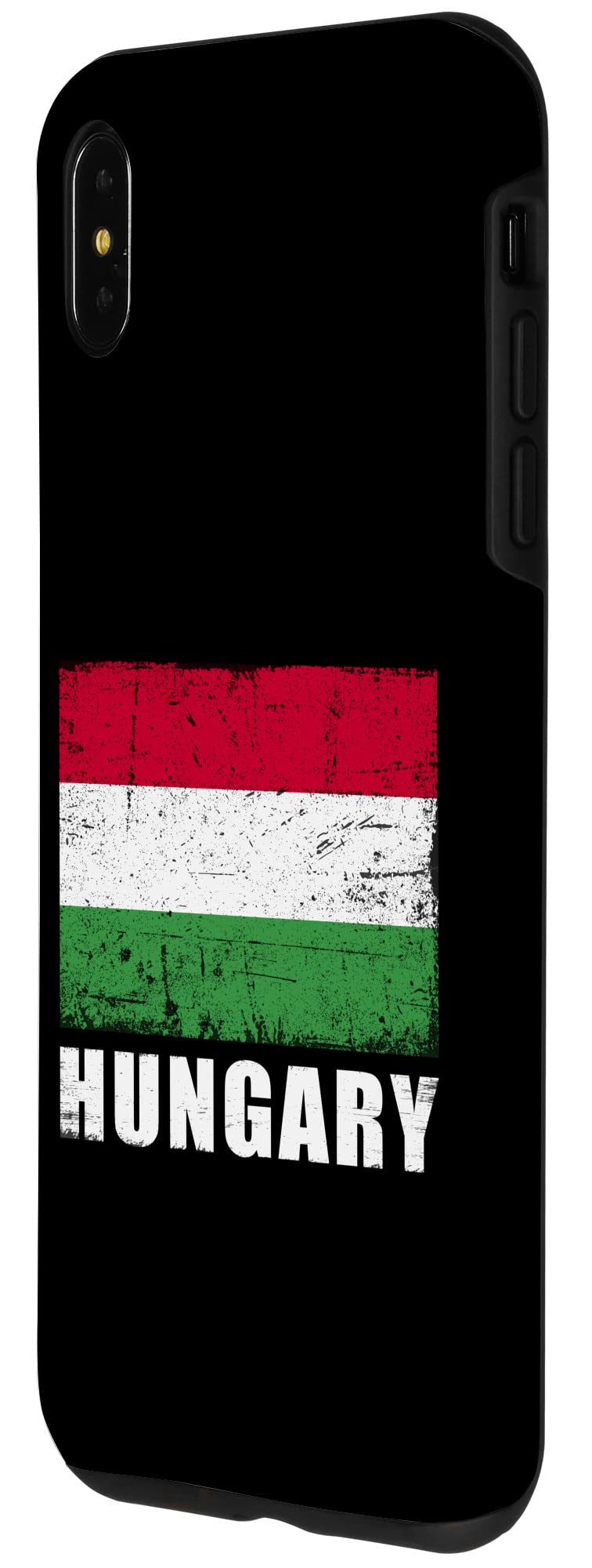 iPhone XS Max Hungary Flag Case - Stylish & Durable for Travel & Daily Use