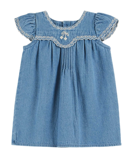 Emile & Ida Baby Robe - Soft Cotton Bathrobe for Toddlers (18M-2T) - Perfect for Bath Time, Playtime & Cozy Mornings