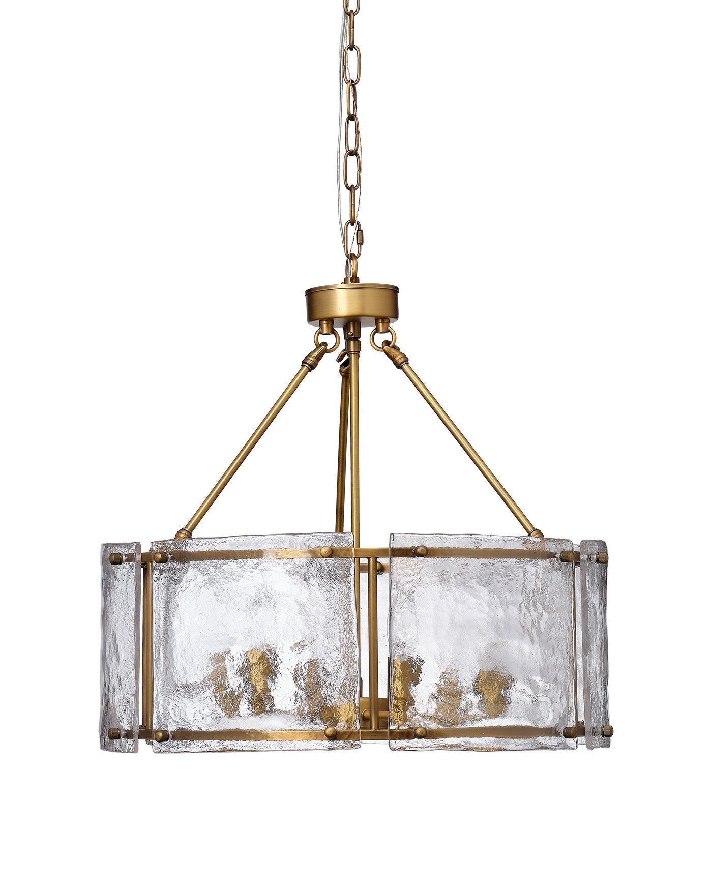 Glenn Round Chandelier - Modern Crystal Ceiling Light Fixture for Dining Room, Living Room & Bedroom | Elegant Lighting Decor for Home & Office