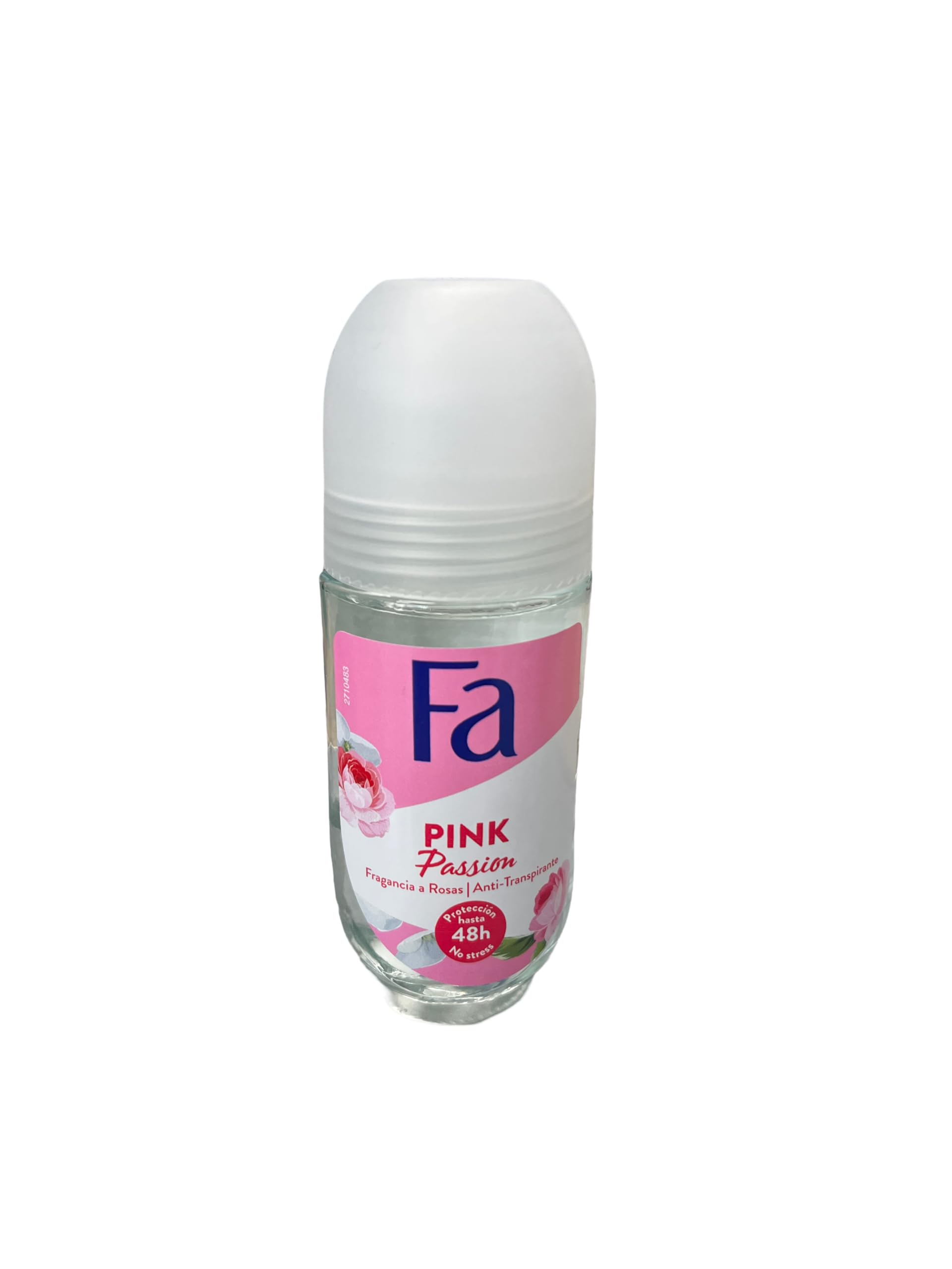 Fa Deodorant Roll-On Pink Passion Floral Fragrance - Long Lasting Women's Antiperspirant for Freshness All Day | Perfect for Workouts, Office & Daily Use