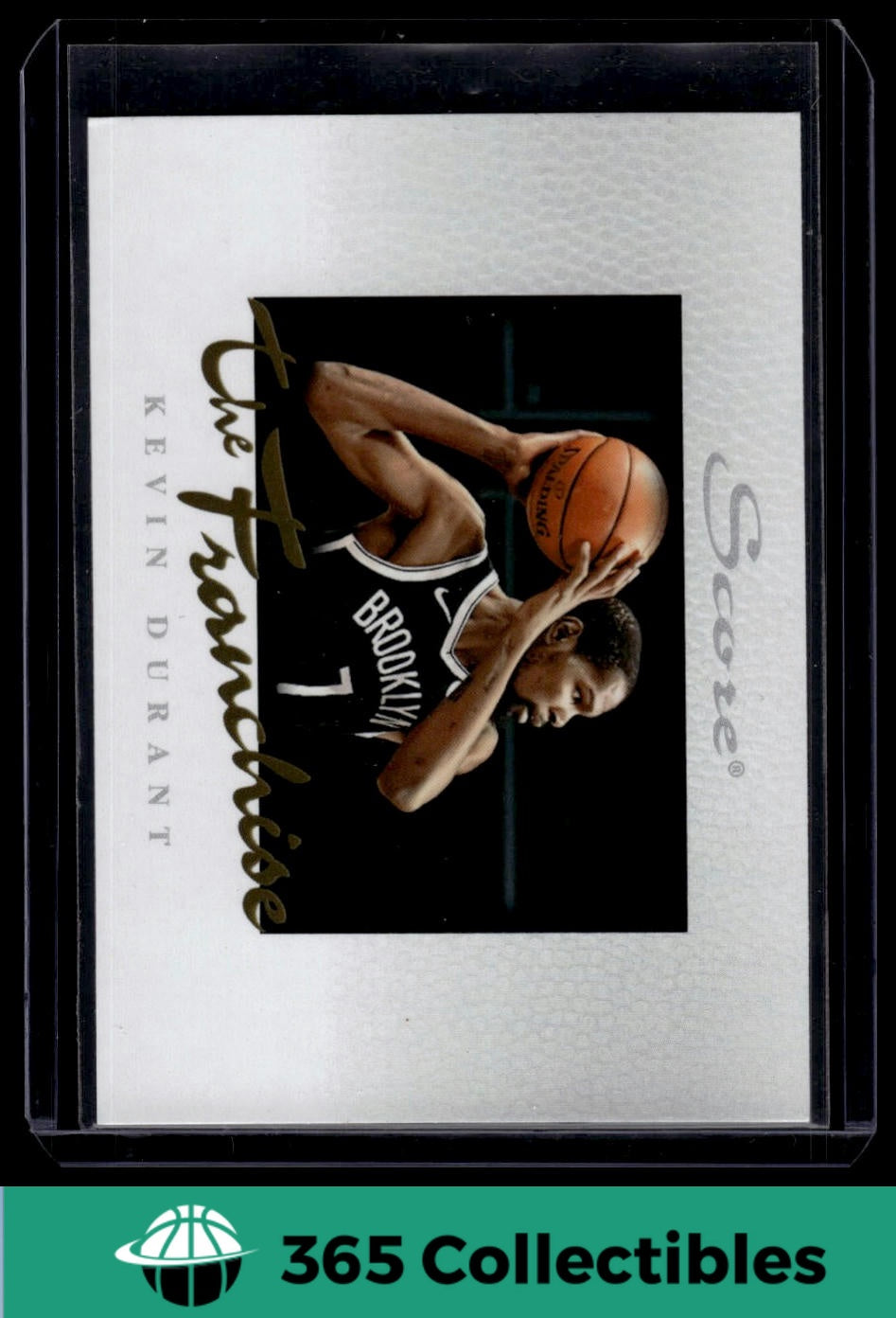 2020-21 Panini Instant NBA Score The Franchise Kevin Durant #F2 Brooklyn Nets Basketball Trading Card - Perfect for Collectors, Fans & Sports Memorabilia Enthusiasts