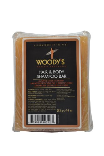 Woody's Meat & Potatoes Natural Shampoo & Body Bar - 8oz Vegan Soap for Men & Women | Camping, Travel & Eco-Friendly Bath Essential