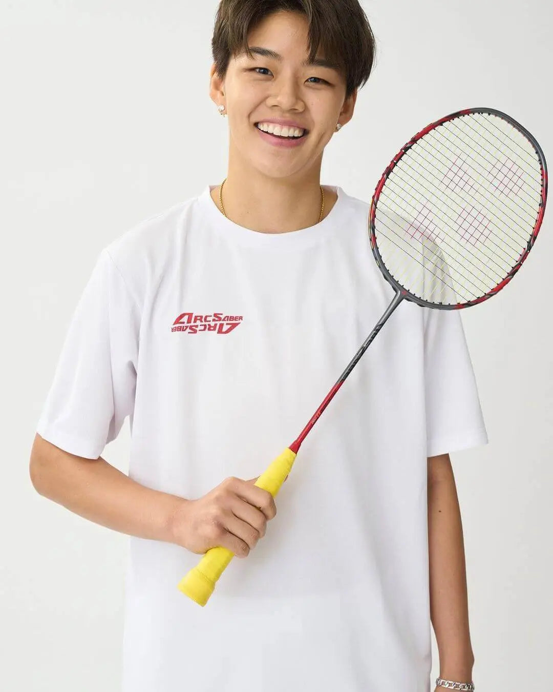 Yonex Arcsaber 11 Tour Badminton Racket - Grayish Pearl | Professional Grade Carbon Graphite Shaft | Pre-Order Now for Fast Delivery | Perfect for Competitive Tournaments & Training Sessions