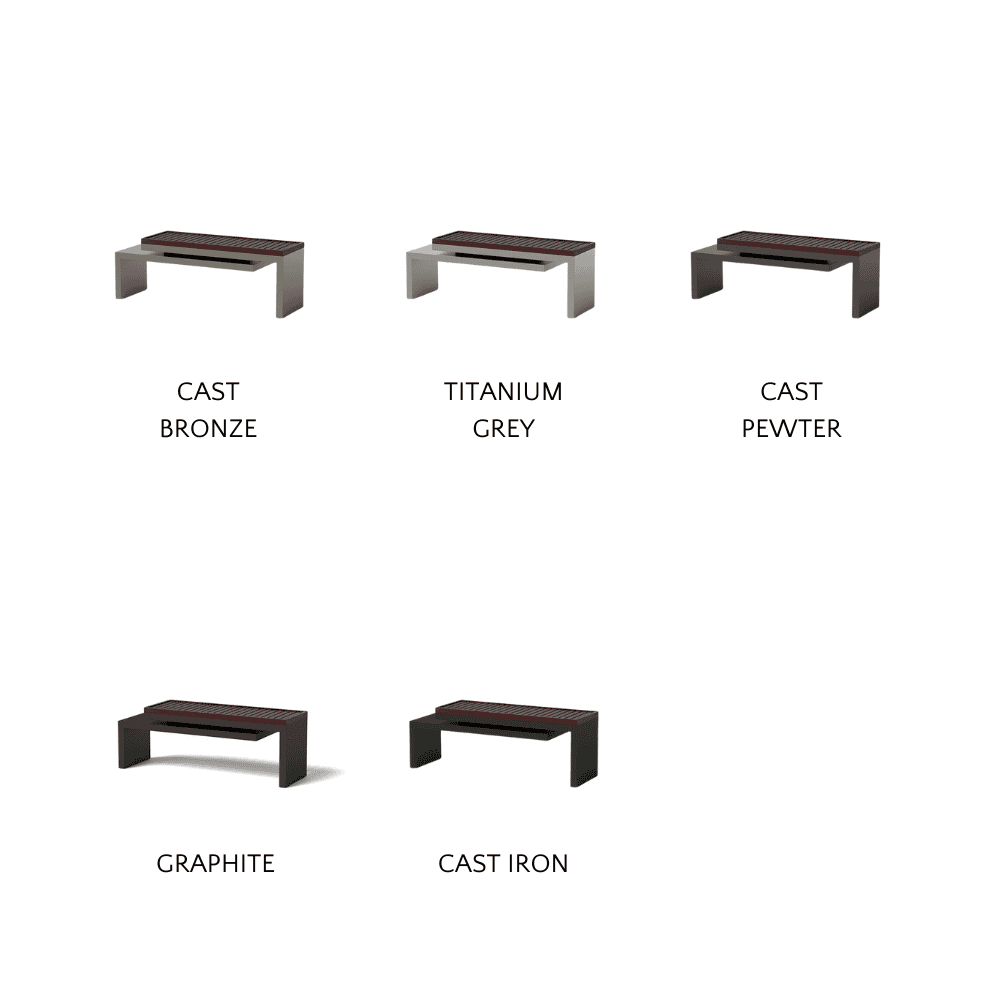 Heavy Duty Cantilever Bench - Outdoor & Indoor Metal Garden Bench for Patio, Park, and Backyard - Rust-Resistant Steel Frame with Weatherproof Coating - Perfect for Relaxing, Lounging, and Outdoor Seating