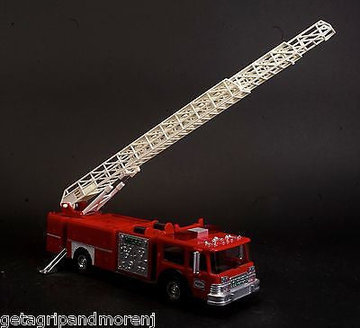 Vintage HESS 1986 Red Toy Fire Truck Bank with Ladder & Engine - Collectible Firefighter Toy for Kids & Adults | Perfect for Christmas Gifts, Birthday Presents & Toy Collections
