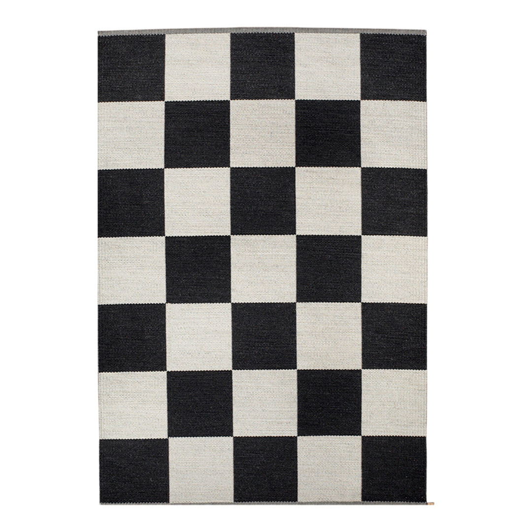 Checkerboard Icon Rug - Stylish and Durable Non-Slip Floor Mat for Living Room, Bedroom, or Office - Perfect for Home Decor and Comfort