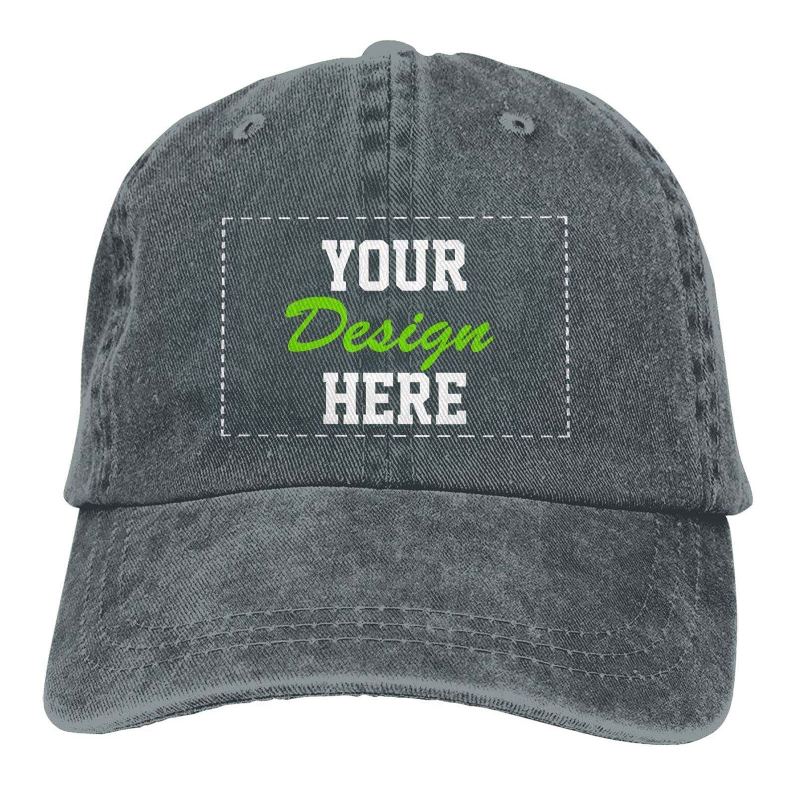Custom Hats with Team Name & Logo - Personalized Cowboy Hats for Men & Women - Design Your Own Hat for Work, Events & Outdoor Activities