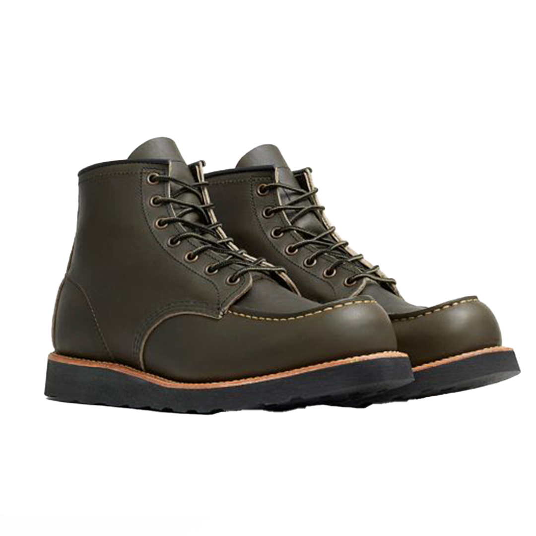 6 INCH MOC 8828 Alpine Work Boots for Men - Waterproof Hiking & Construction Shoes - Durable Safety Footwear for Outdoor Work & Heavy Duty Jobs