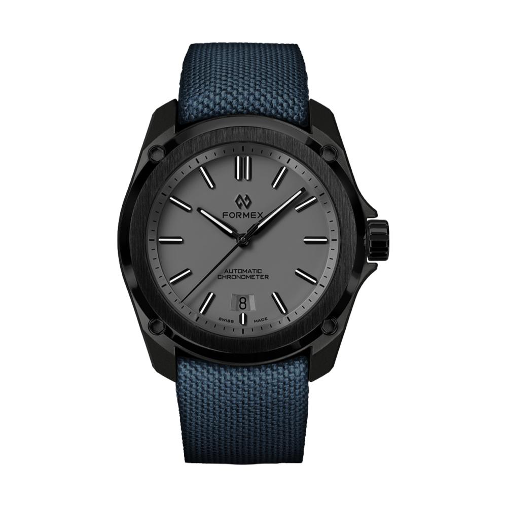 Essence Leggera Automatic Chronometer Watch - 41mm Cool Grey Dial Men's Luxury Timepiece | Perfect for Business, Formal Events & Everyday Wear