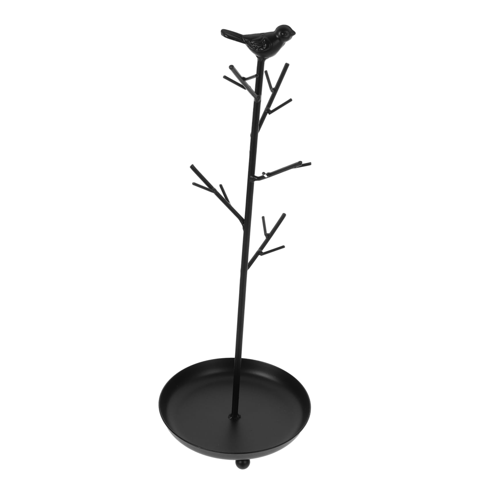 KESYOO Jewelry Display Organizer - Metal Earring, Ring, Necklace & Bracelet Hanging Tree Stand for Desktop - Perfect for Home, Office & Boutique Jewelry Organization