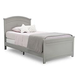 Penelope Twin Bed Frame - Sturdy Wooden Bed for Kids & Teens - Perfect for Bedrooms, Guest Rooms & Dormitories