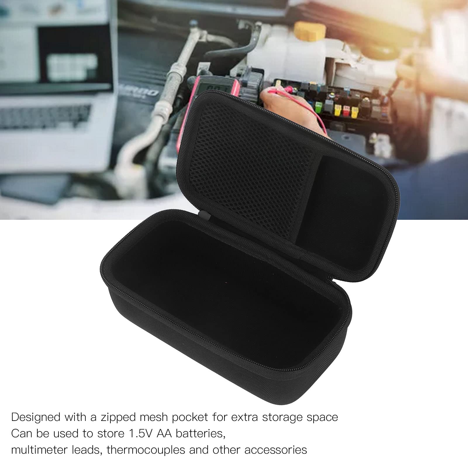 EVA Hard Case for Digital Multimeter - Dustproof & Shockproof | Perfect for Field Work & Lab Use