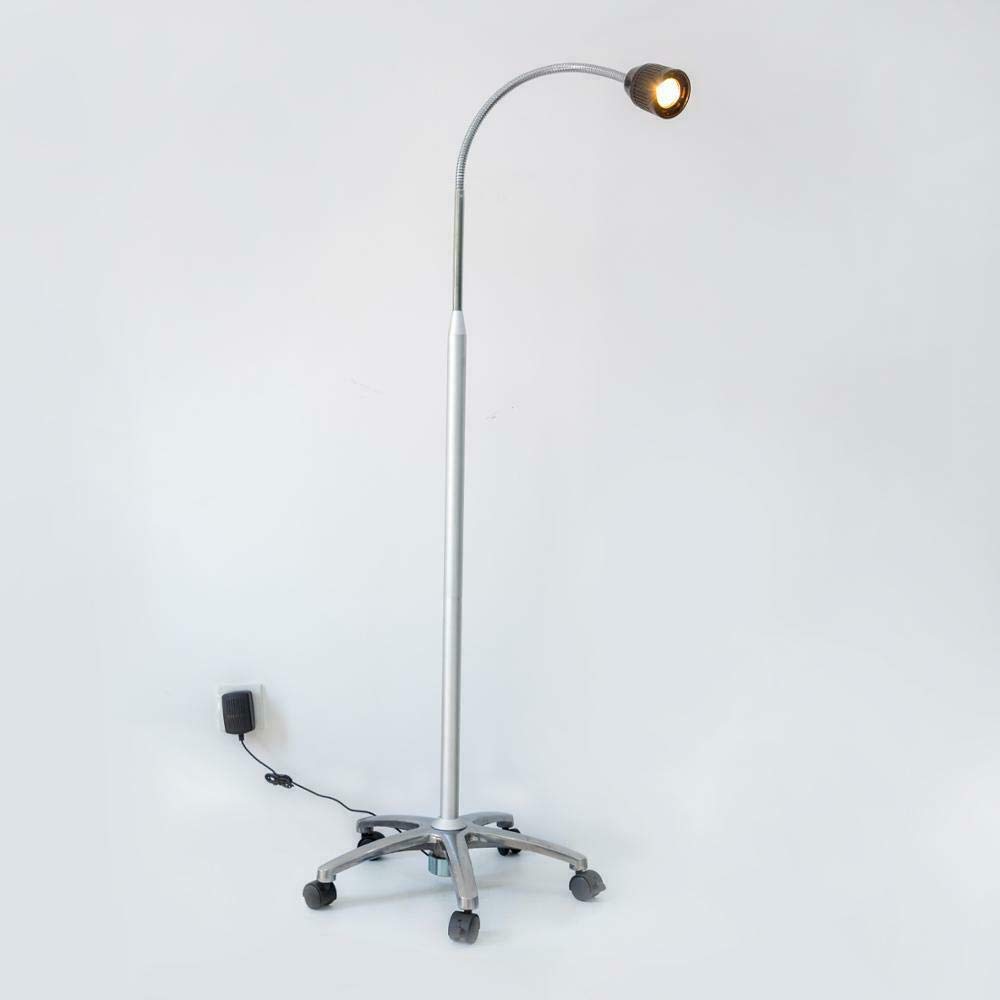 35W Mobile Dental Medical Exam Lamp - Adjustable Floor Standing Halogen Shadowless Light for Dental Clinics & Hospitals (Model JD1500) - Perfect for Oral Examinations, Surgeries & Medical Procedures