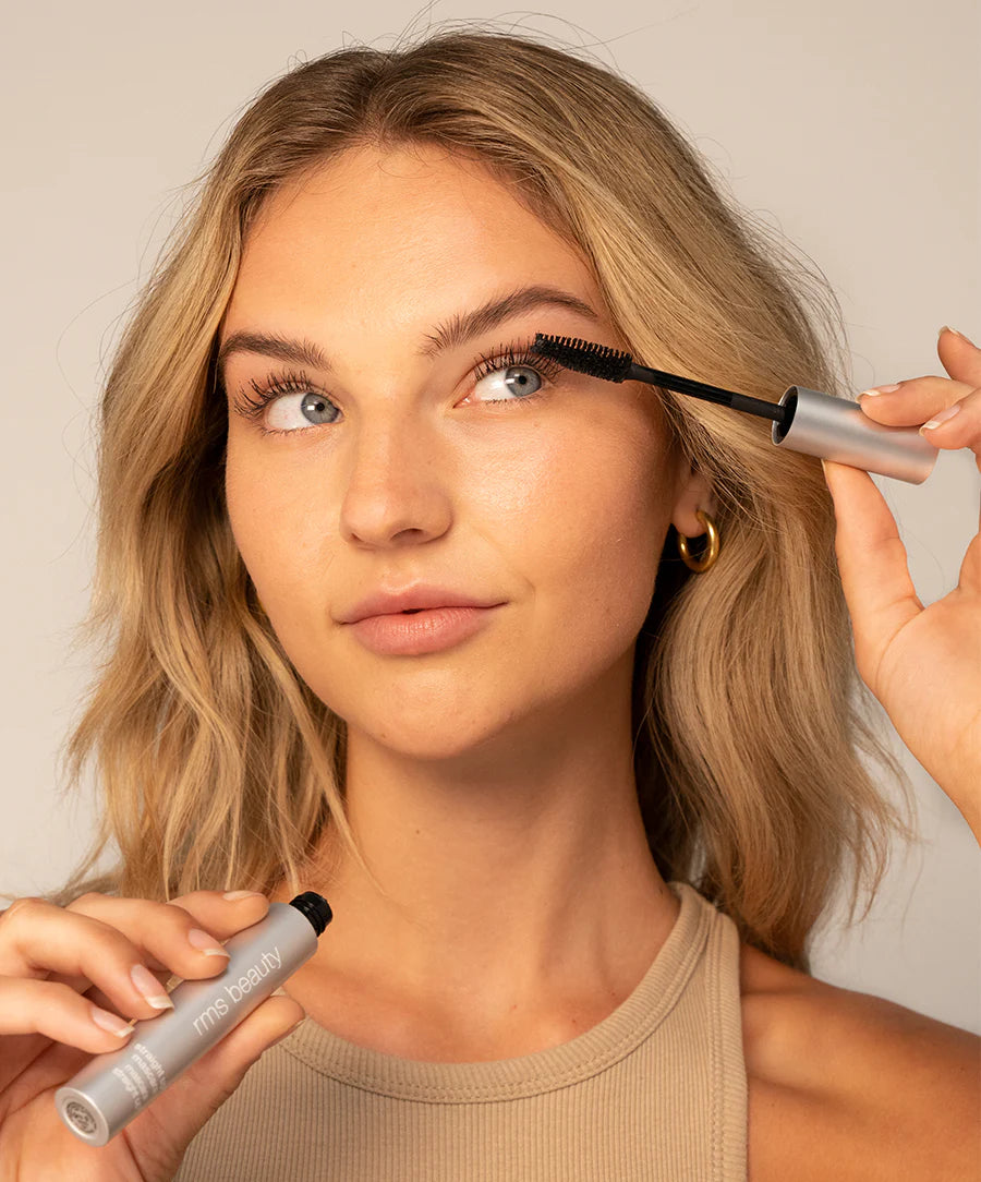 Straight Up™ Volumizing Peptide Mascara for Long Lashes - Waterproof & Smudge-Proof - Perfect for Daily Wear & Special Occasions