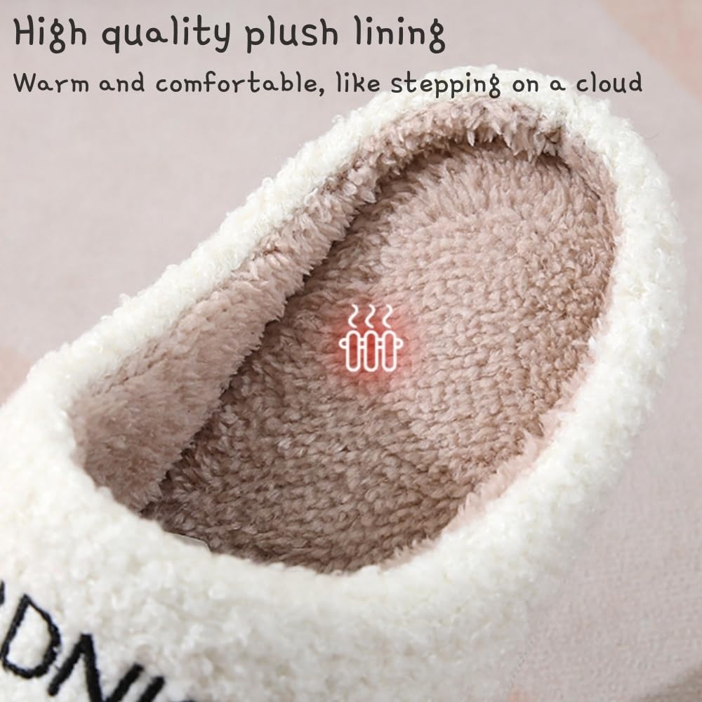 Halloween Skeleton Scream Fuzzy Slippers for Women & Men - Cozy Plush Non-Slip House Shoes - Spooky Halloween & Christmas Gift - Perfect for Costume Parties & Cozy Nights at Home