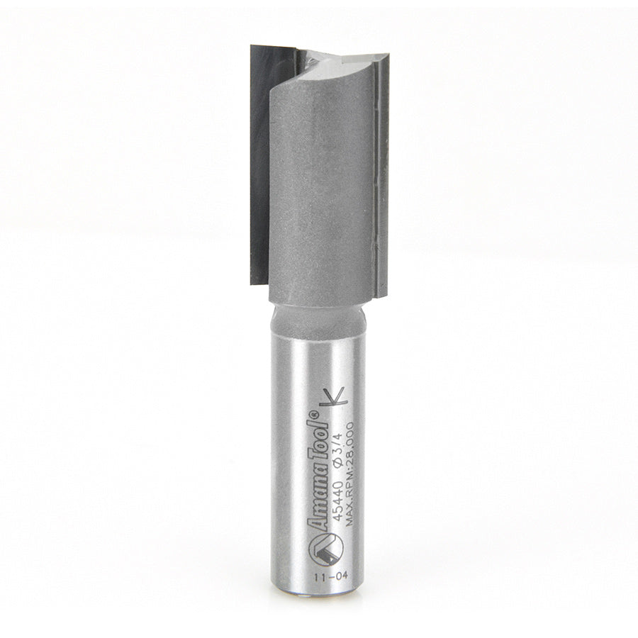 Amana 45466 Plunge Router Bit with Ball Bearing Top - Perfect for Woodworking, Cabinetry, and DIY Projects