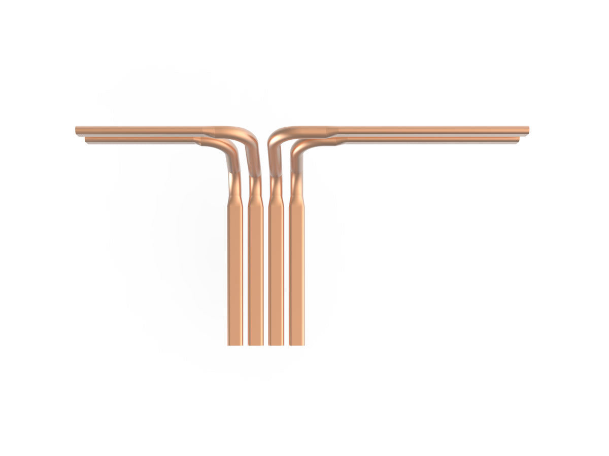 Streacom FC8 Short Heatpipe Kit - 4 High-Performance Heatpipes (ST-MH1) for PC Cooling & Silent Fanless Builds