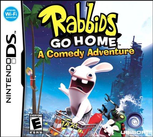 Rabbids Go Home - Nintendo DS Game - Fun Adventure for Kids & Family Game Night