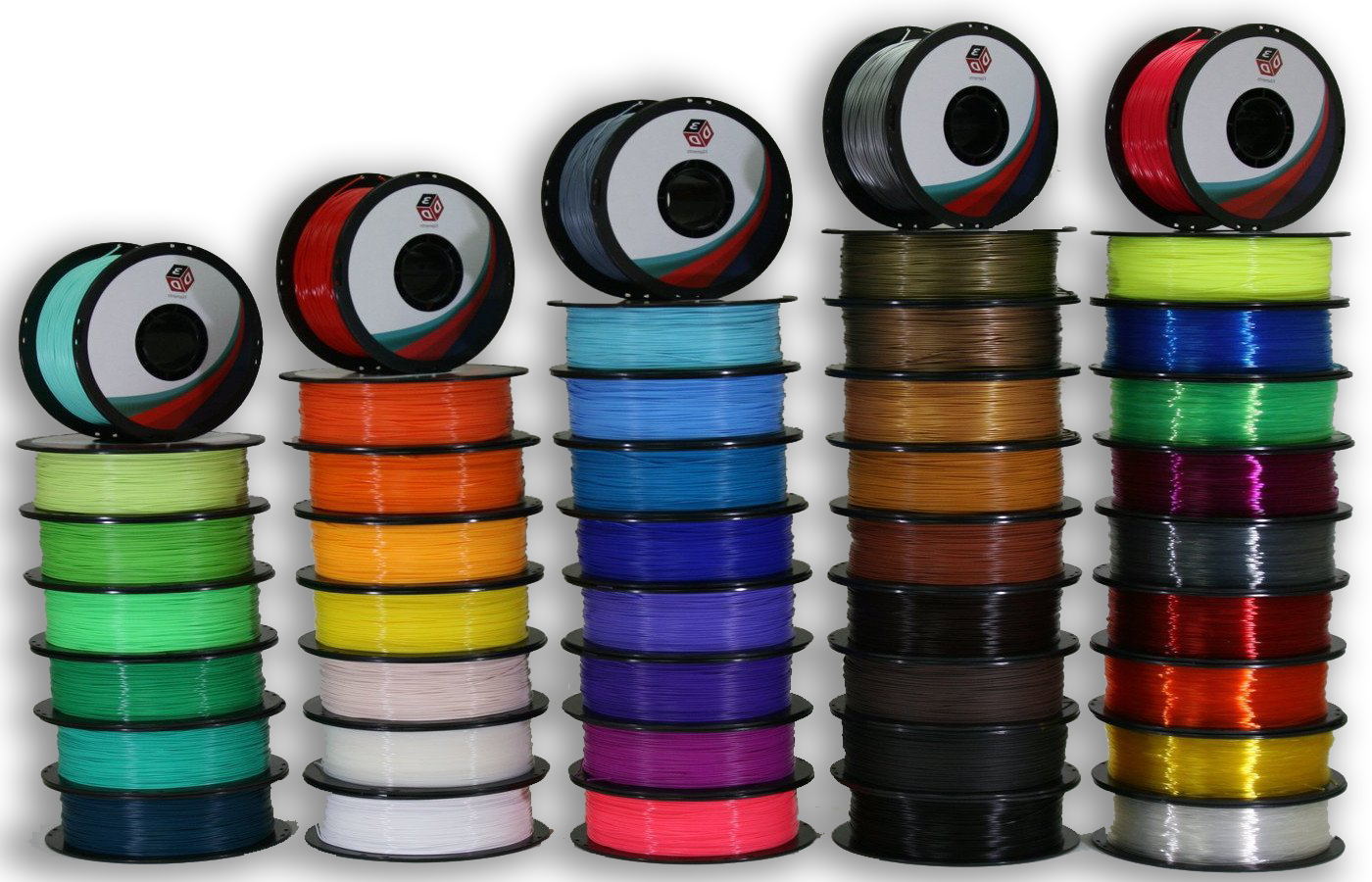Premium PLA 3D Printer Filament 1.75mm - 1kg Spool (Multiple Colors) for Smooth Printing - Perfect for DIY Projects, Prototyping & Home 3D Printing