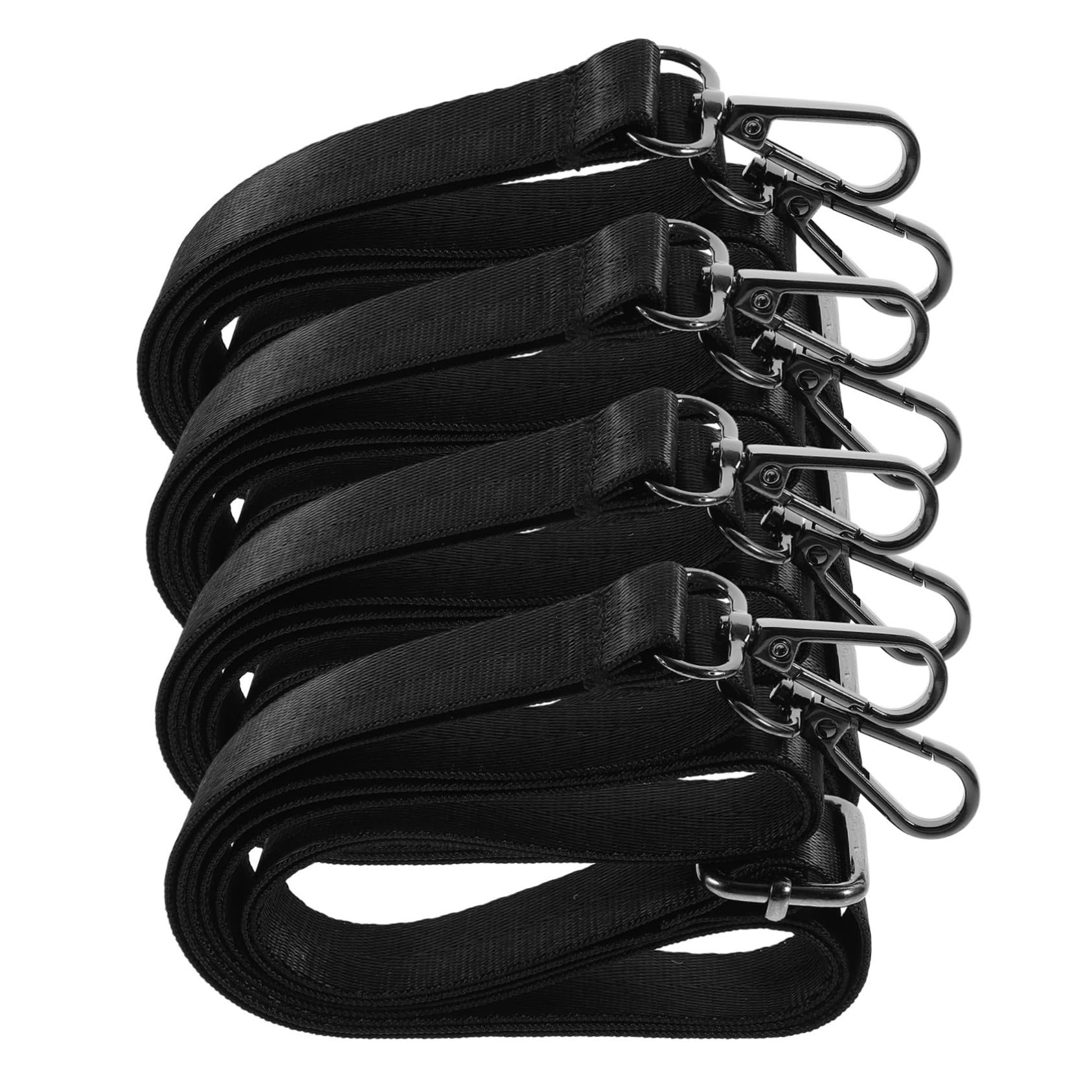 Parliky Elastic Horse Blanket Leg Straps - Set of 4 Durable Nylon Straps with Metal Buckles for Secure Fit | Perfect for Equestrian Training, Riding & Horse Care