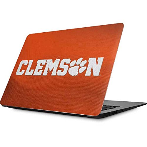 Officially Licensed Clemson College Laptop Skin Decal for MacBook Air 13.3 (2010-2017) - Durable Vinyl Sticker for School, Work & Travel Protection