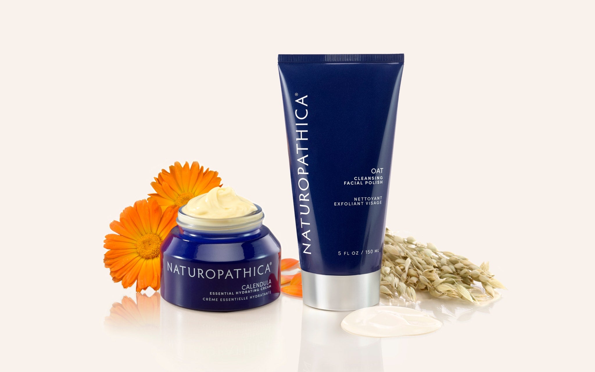 Oat & Calendula Skincare Duo Set - Best Sellers for Dry & Sensitive Skin - Perfect for Daily Moisturizing & Soothing Irritation