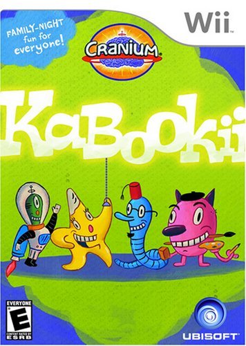 Refurbished Cranium Kabookii Game for Nintendo Wii - Fun Family Trivia & Puzzle Party Game for Kids & Adults - Perfect for Game Nights & Family Gatherings