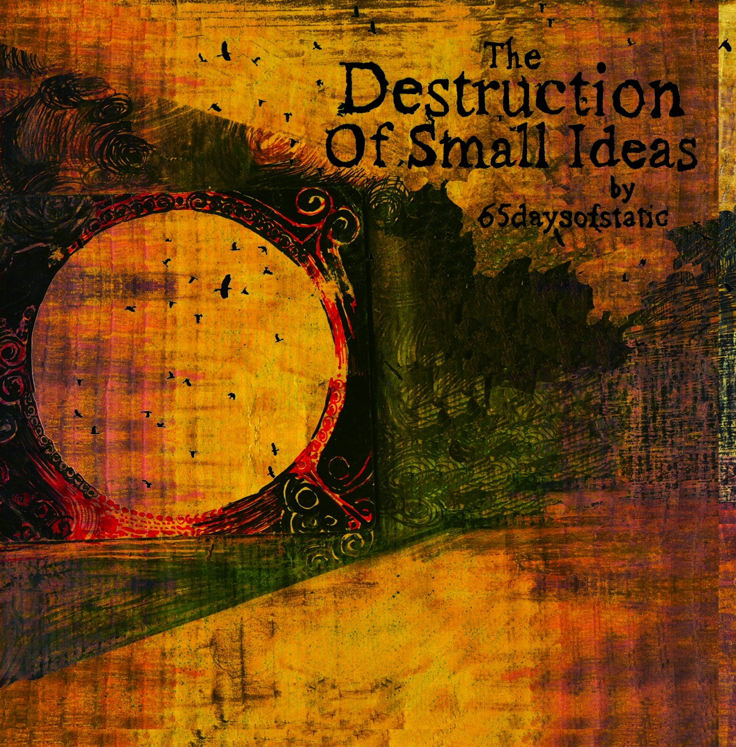 65daysofstatic - Destruction of Small Ideas Vinyl LP | Post-Rock, Electronic Music Album | Perfect for Home Listening & Music Collectors