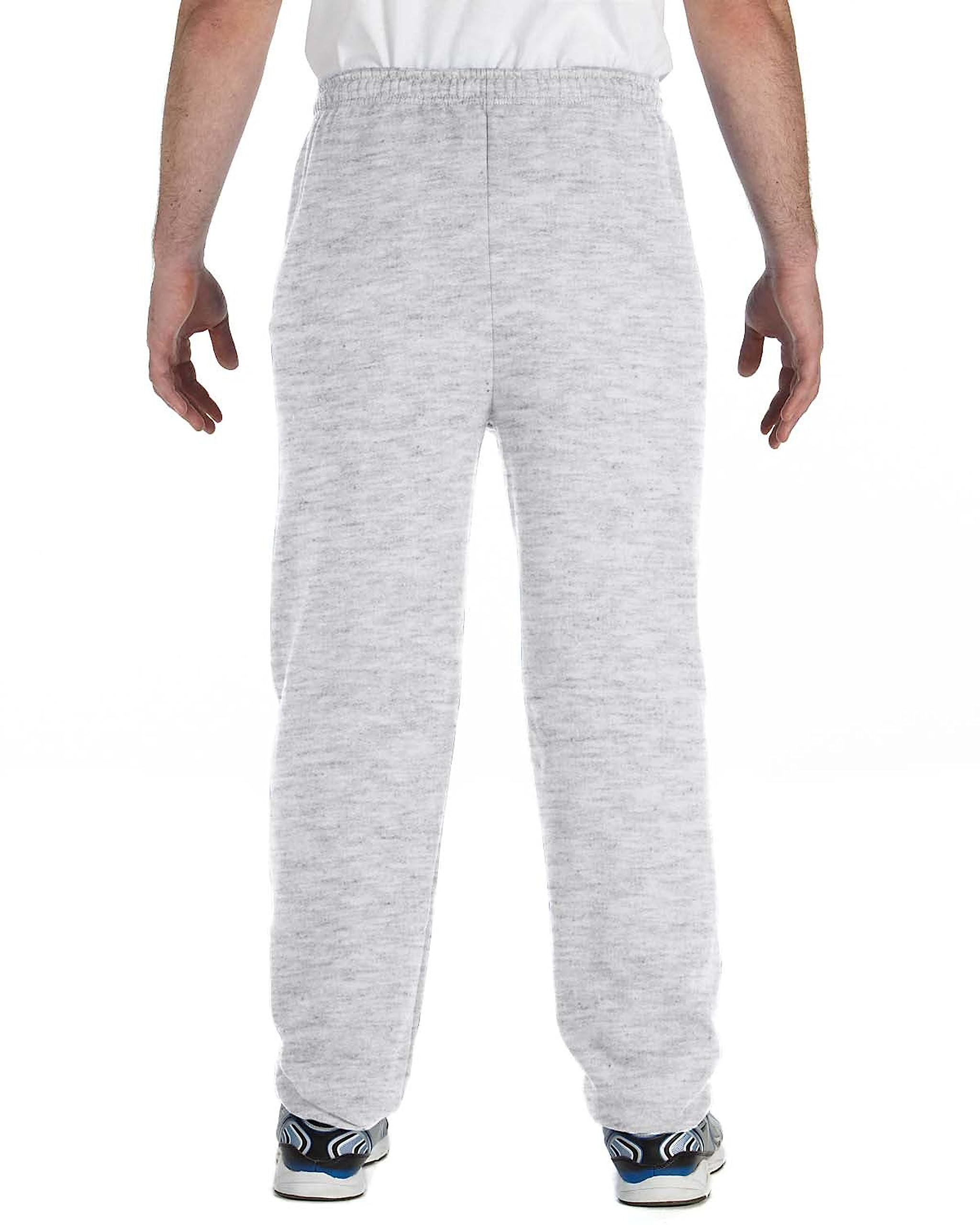 Gildan Heavy Blend Sweatpants for Men & Women - Soft Fleece-Lined Sweatpants, Ash Gray, Small - Perfect for Lounge, Gym & Casual Wear