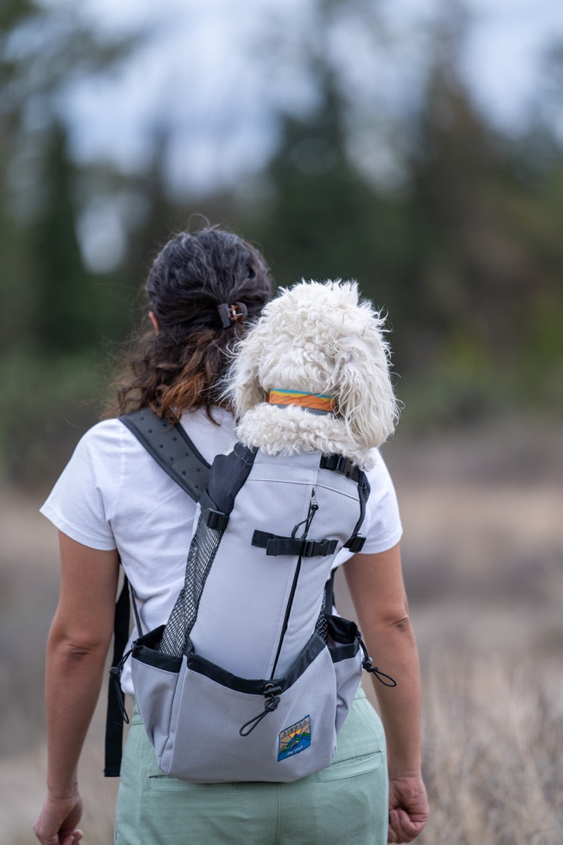 Ultra Lightweight Black Dog Backpack - 4 Sizes for Hiking, Travel & Outdoor Adventures with Your Pet | Sierra Dog Pack