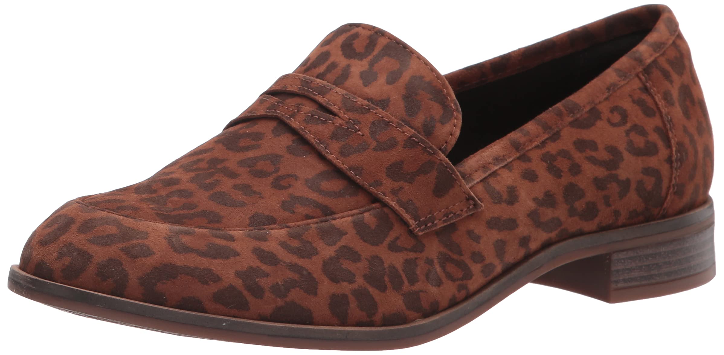 Clarks Women's Trish Rose Loafers - Comfortable Slip-On Shoes for Work, Office & Casual Wear | Breathable Leather Flats for Women | Perfect for Business, Travel & Everyday Use