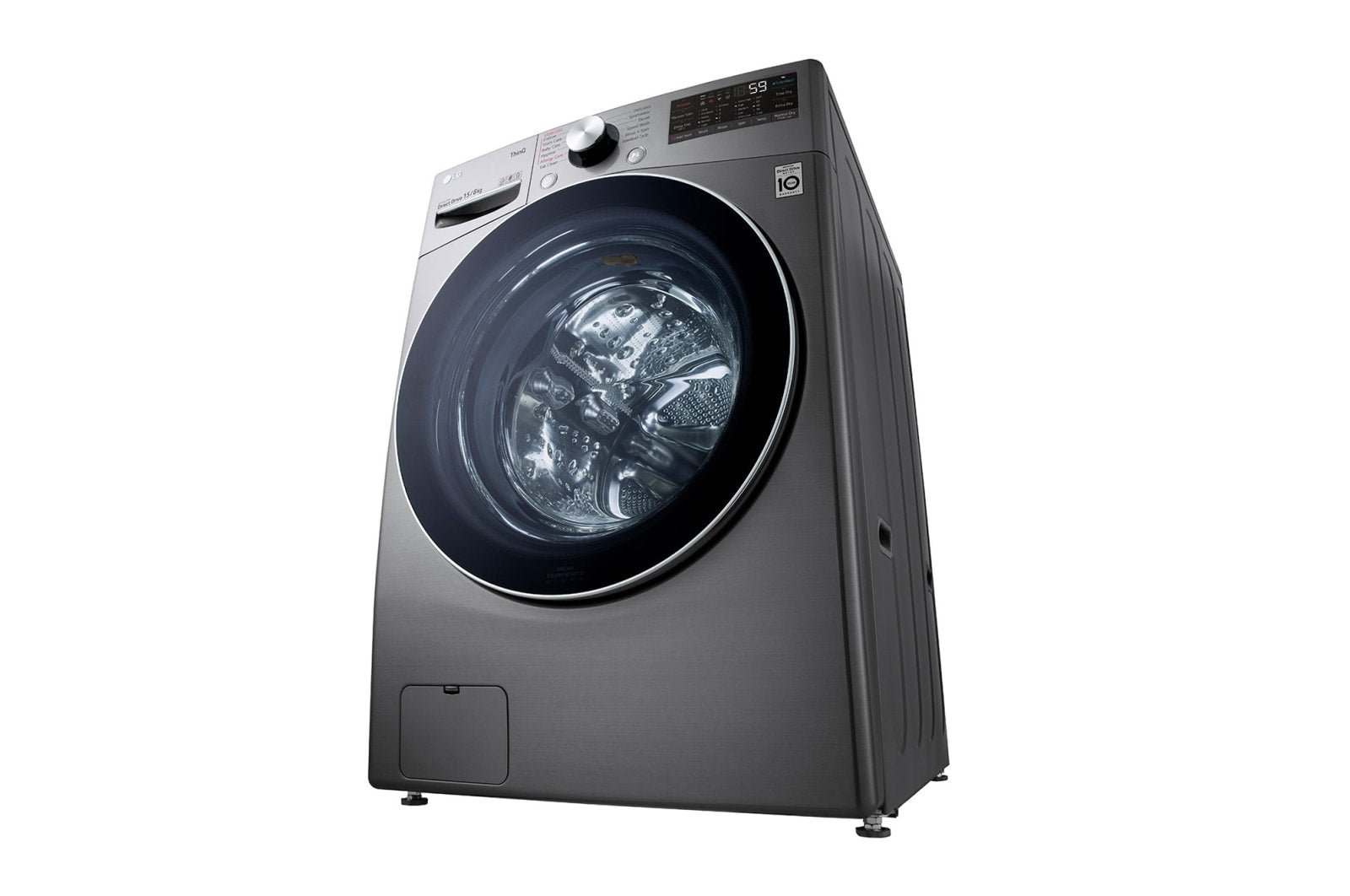 LG F2515RTGV 15/8KG Washer Dryer Combo with Free Gift - Energy Efficient Laundry Solution for Apartments & Small Homes