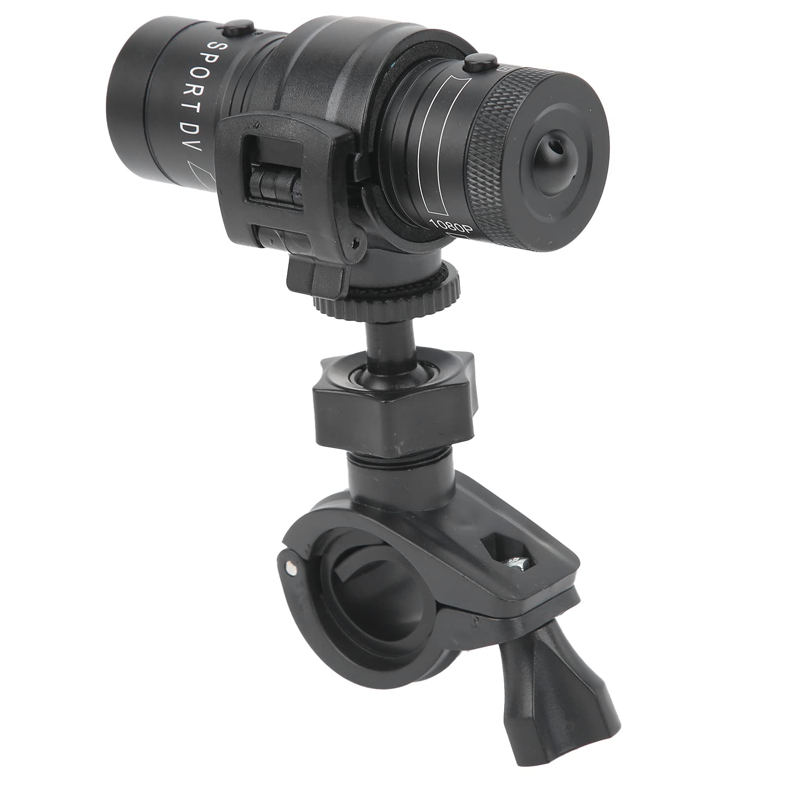 1080P Motorcycle DVR Camera - KIMISS Full HD Waterproof Helmet Camera with Aluminum Alloy Body, Loop Recording for Motorcycle, Bicycle & Mountain Cycling - Perfect for Adventure Riding, Commuting & Road Safety Recording