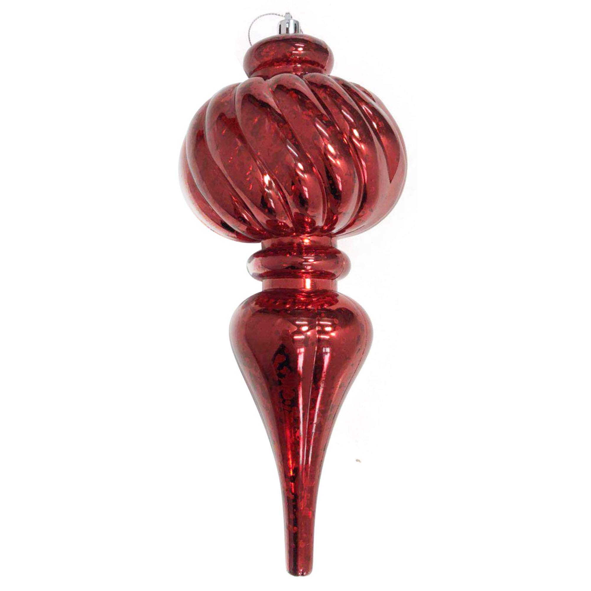 Brite Star Shatterproof Christmas Ornaments - Set of 12 Unbreakable Red Holiday Decorations for Tree, Home & Party | Indoor & Outdoor Use