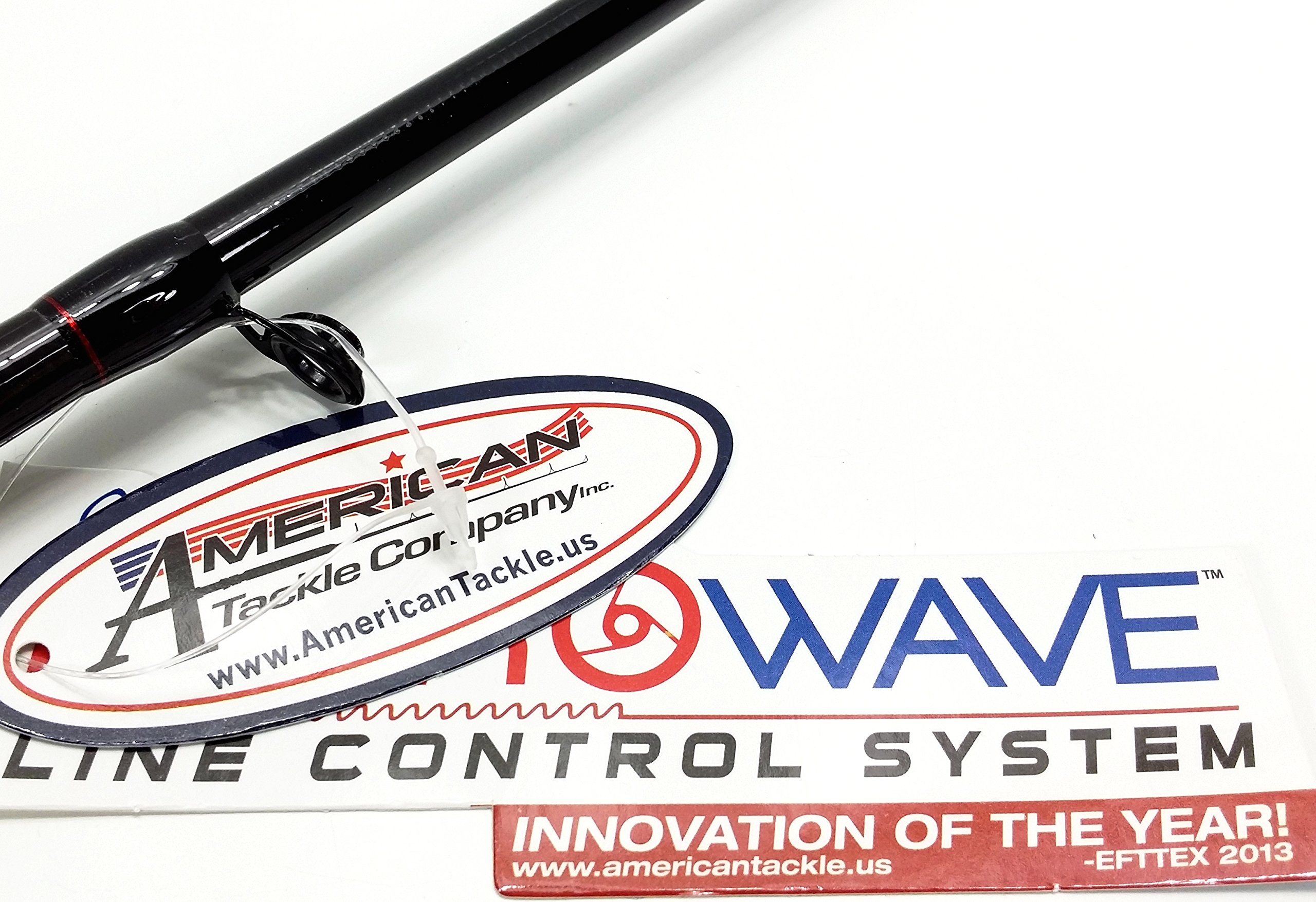 Premium Carrot Stix Casting Fishing Rod - Wild Black with Microwave Guides - Ideal for Freshwater & Saltwater Fishing, Bass & Trout Angling