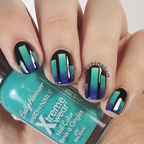Nail Art Striping Tape - 120pcs Medium Width Straight Vinyl Decals for DIY Nail Designs | Perfect for Salon, Home Manicures & Nail Art Enthusiasts